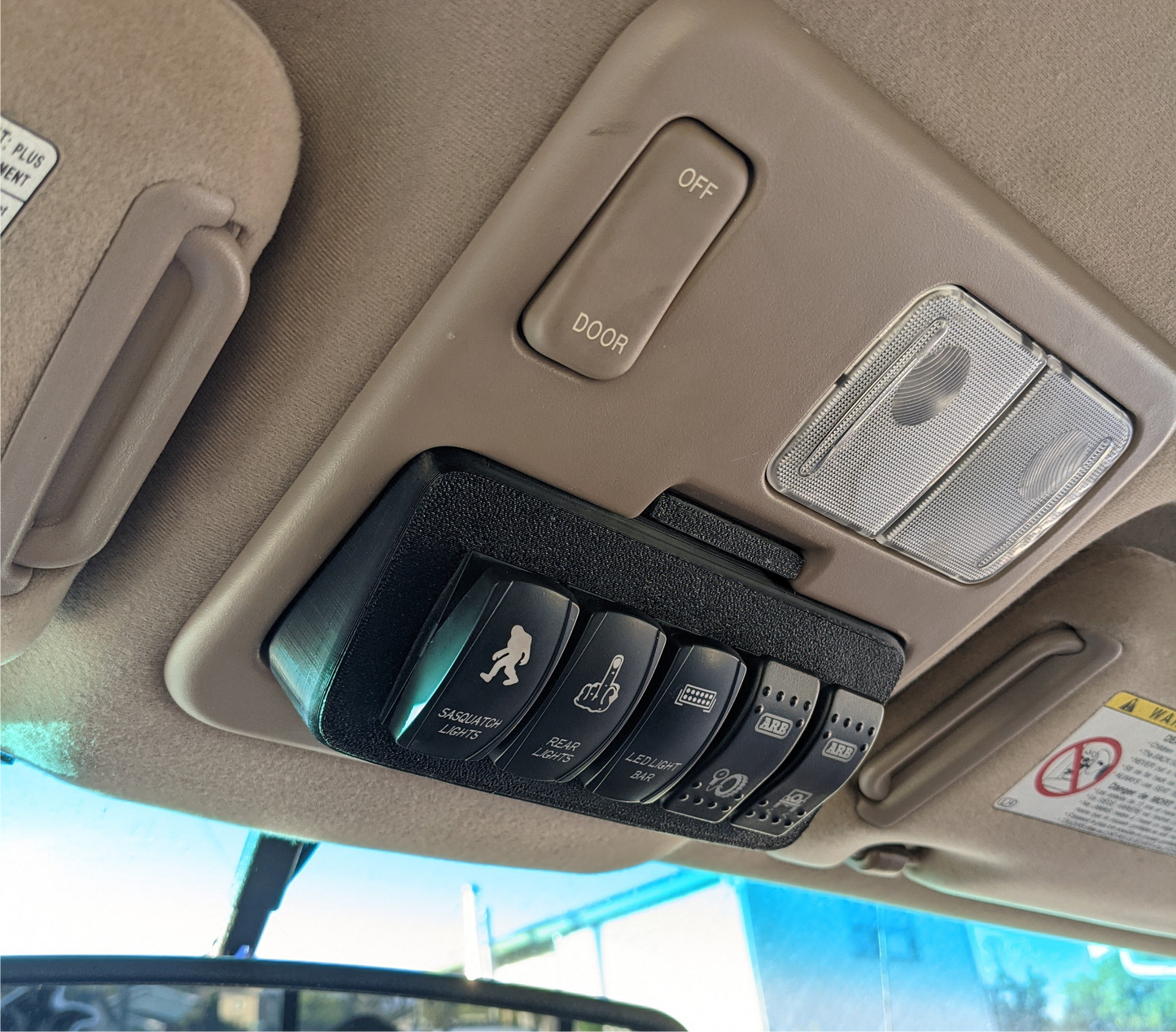 AC Switch Panel - Rocker Switch Style