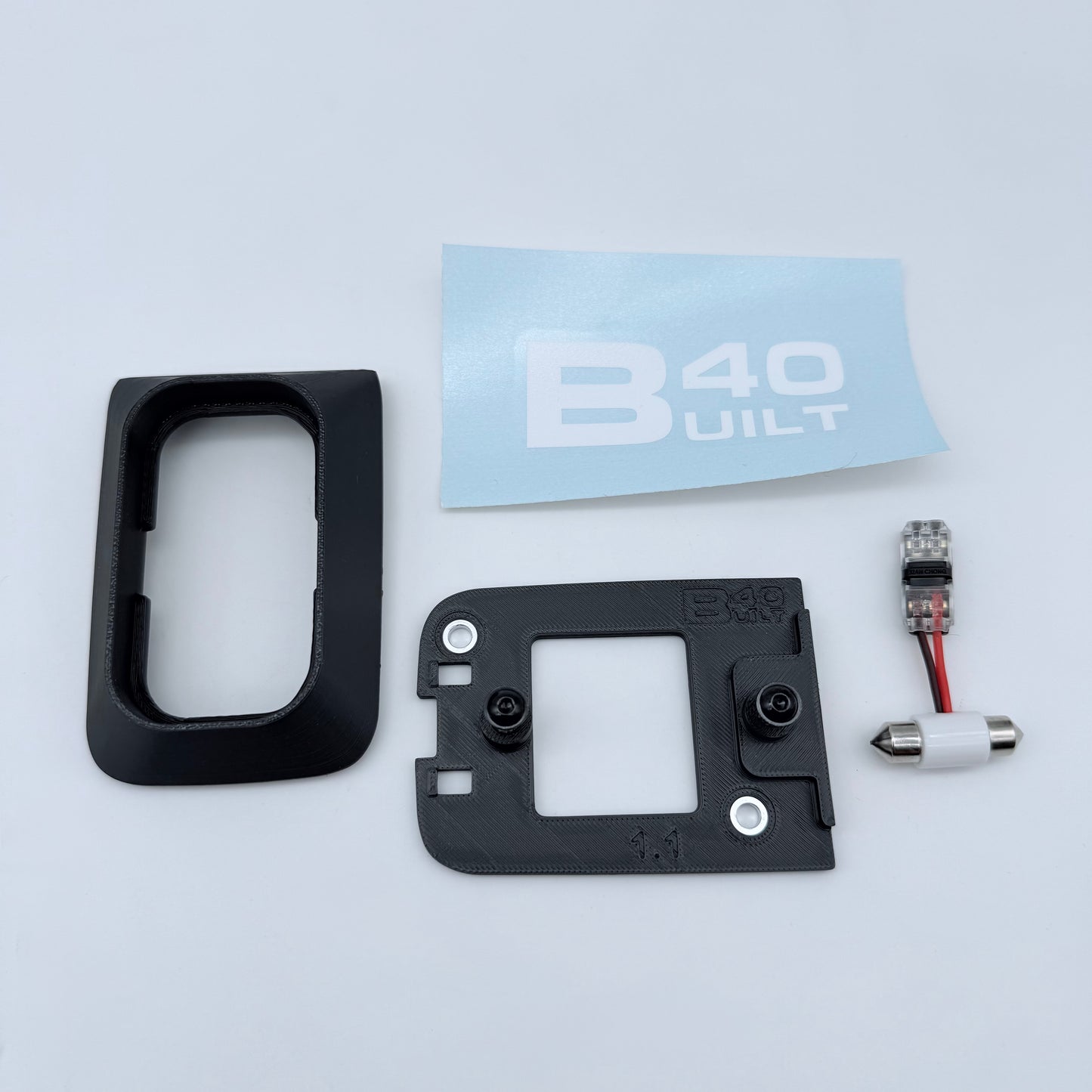 Included parts for Harbor Freight kit