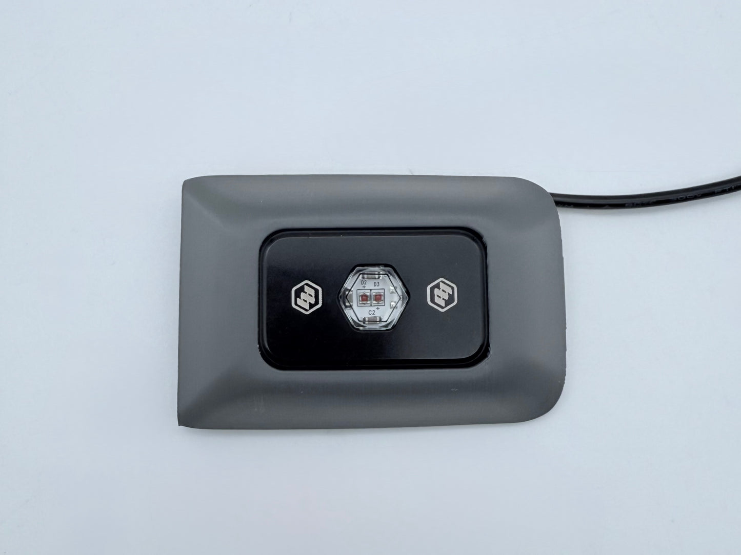 BD light with gray bezel