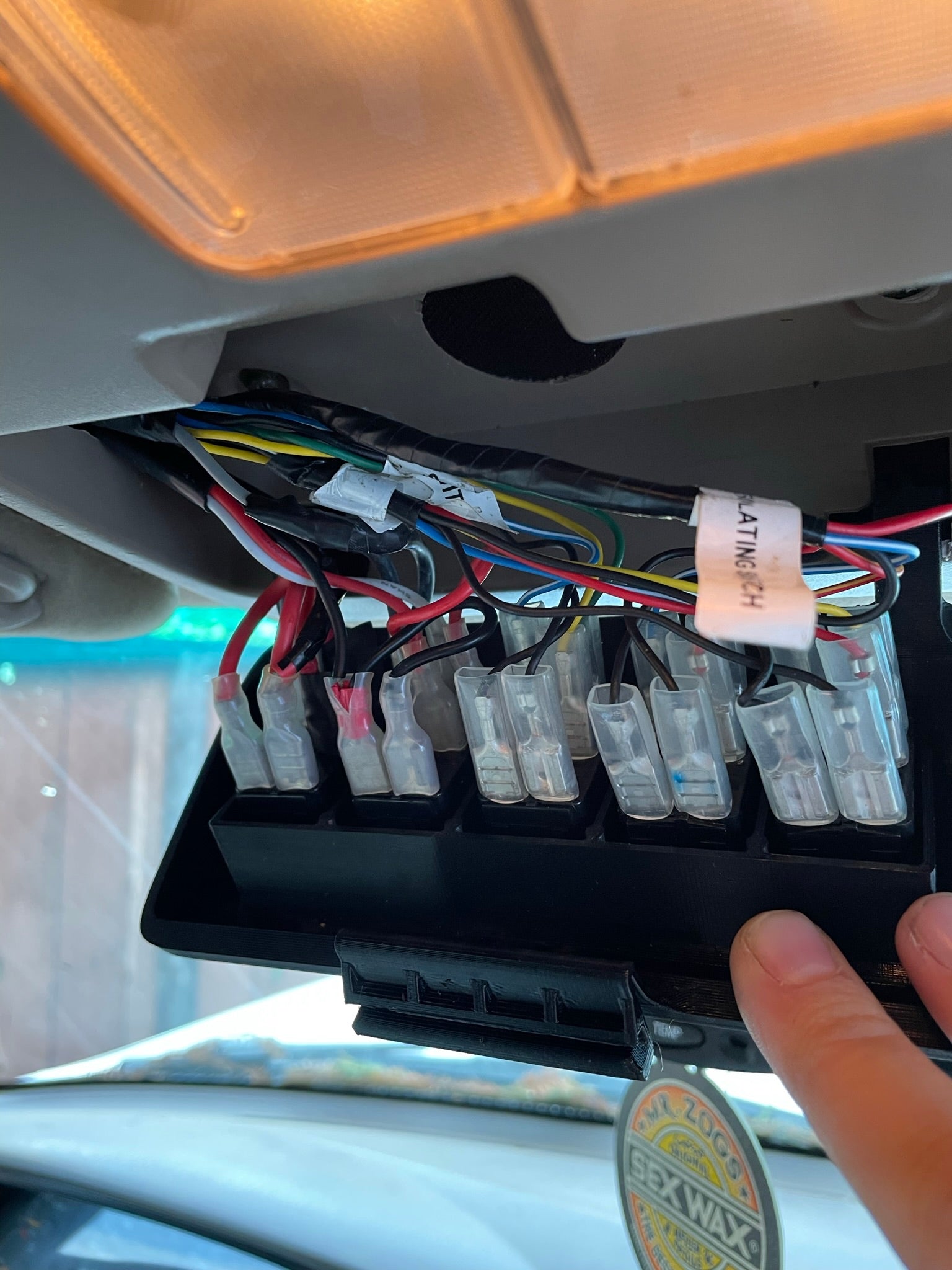 Wiring Example for 5 Rocker Switches